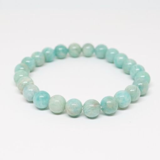 Bracelet boule 8mm - Amazonite