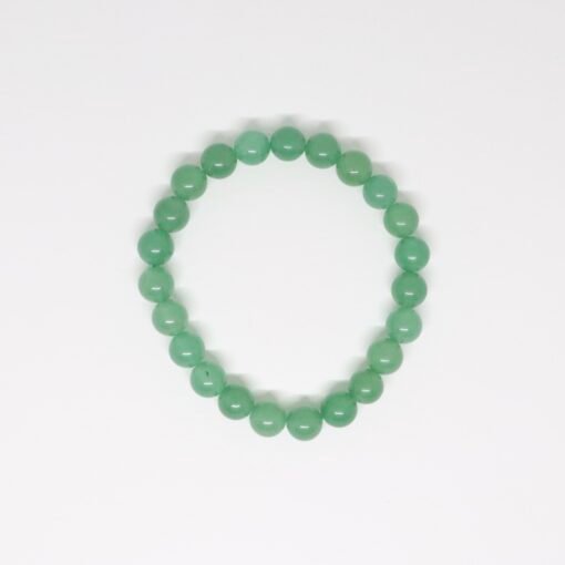 Bracelet boule 8mm - Aventurine verte – Image 2