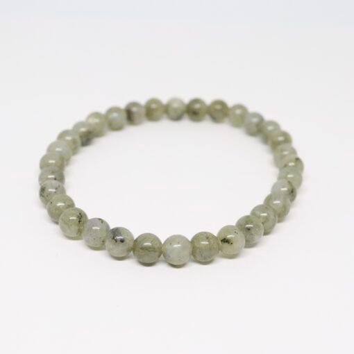 Bracelet boule 6mm - Labradorite