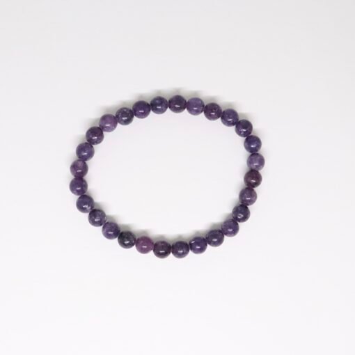 Bracelet boule 6mm - Lépidolite – Image 2