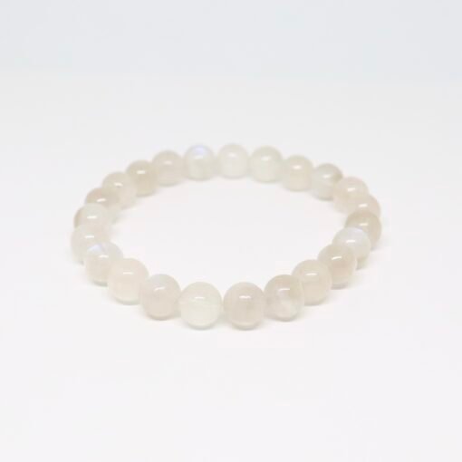 Bracelet boule 8mm - Pierre de lune