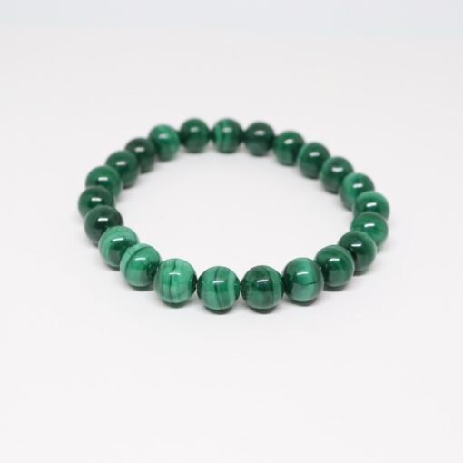 Bracelet boule 8mm - Malachite