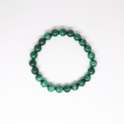 Bracelet boule 8mm - Malachite – Image 2