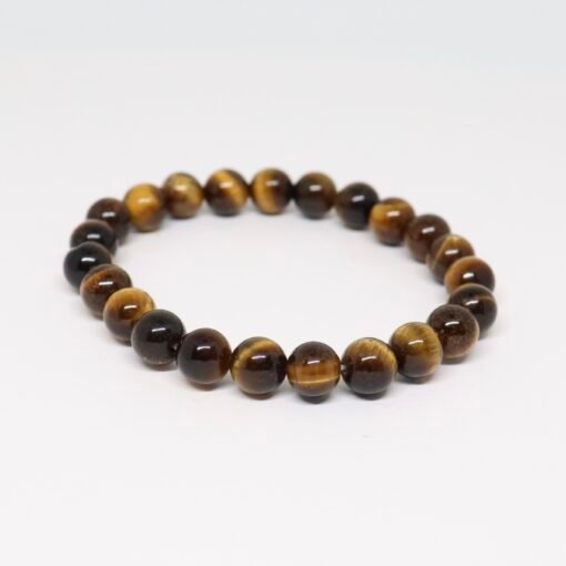 Bracelet boule 8mm - Oeil de tigre