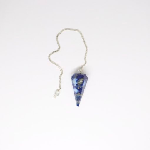 Pendule à facettes de Lapis Lazuli