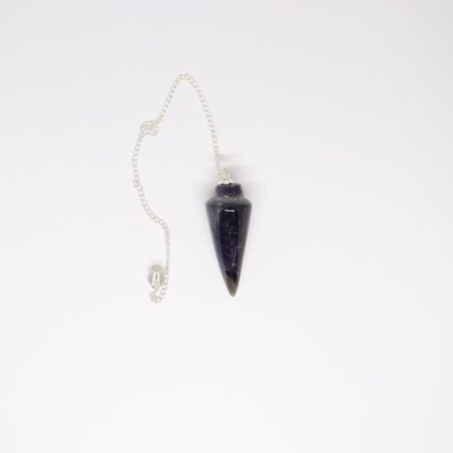 Pendule goutte en améthyste – Image 2