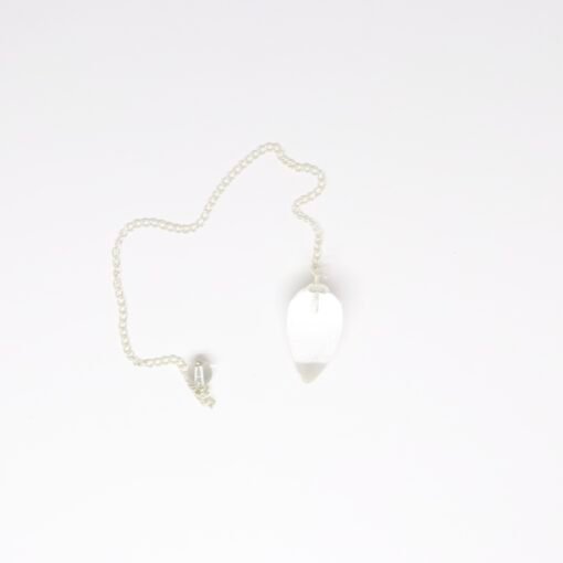 Pendule Goutte de Quartz Blanc – Image 2