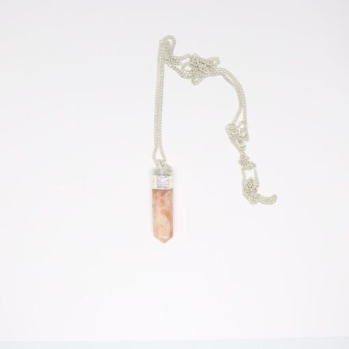 Pendentif pointe - Pierre de soleil