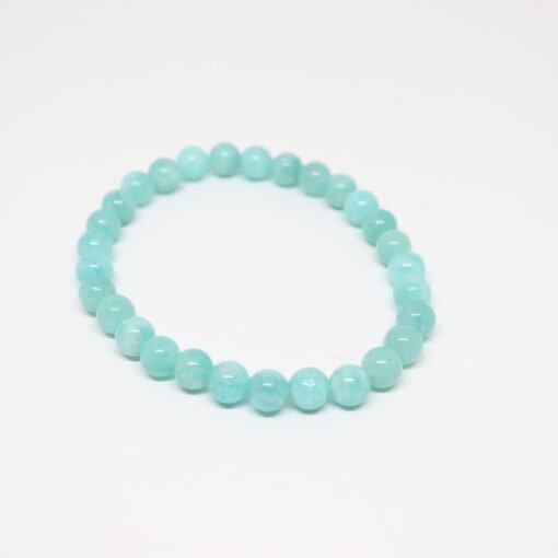 Bracelet boule 6mm - Amazonite