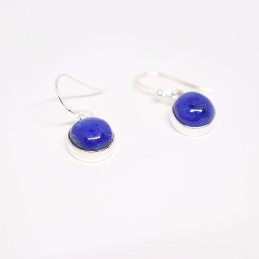Ensemble Lapis Lazuli rond - argent 925 – Image 6