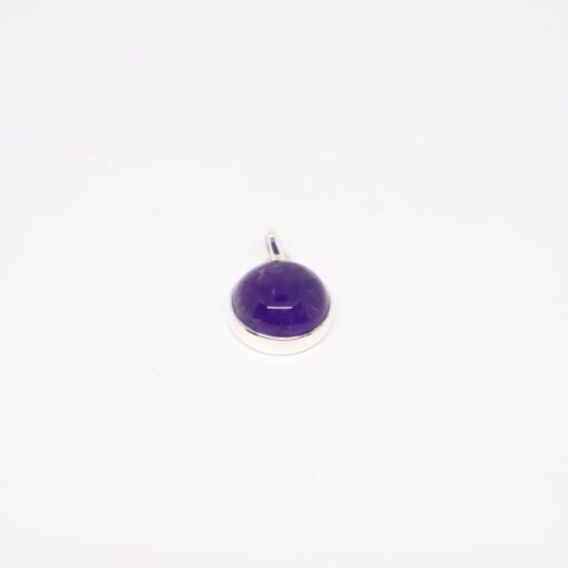 Ensemble Améthyste rond - argent 925 – Image 6